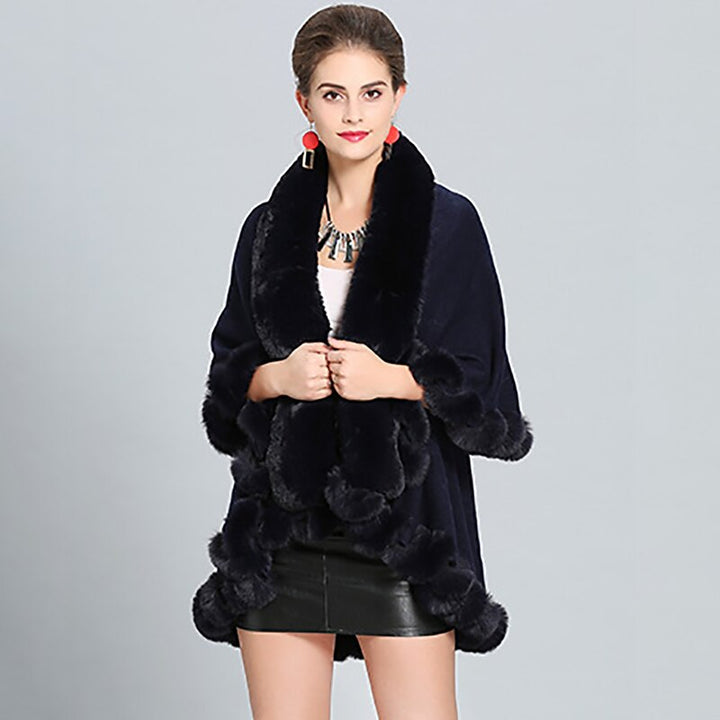 Châles/Enveloppes de Mariée à Manches Longues pour Femmes avec Couleur Unie et Joint Fendu