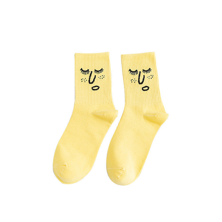 Lot de 10 Paires de Chaussettes de Sport Multicolores pour Femme, Idéales pour le Travail, les Vacances, le Quotidien, le Sport, Simples et Décontractées