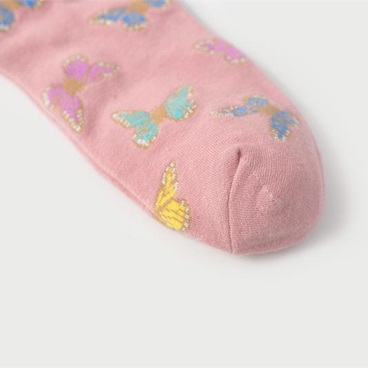 Lot de 4 Paires de Chaussettes de Sport Simples et Mignonnes en Coton à Motifs D'Animaux pour Femmes