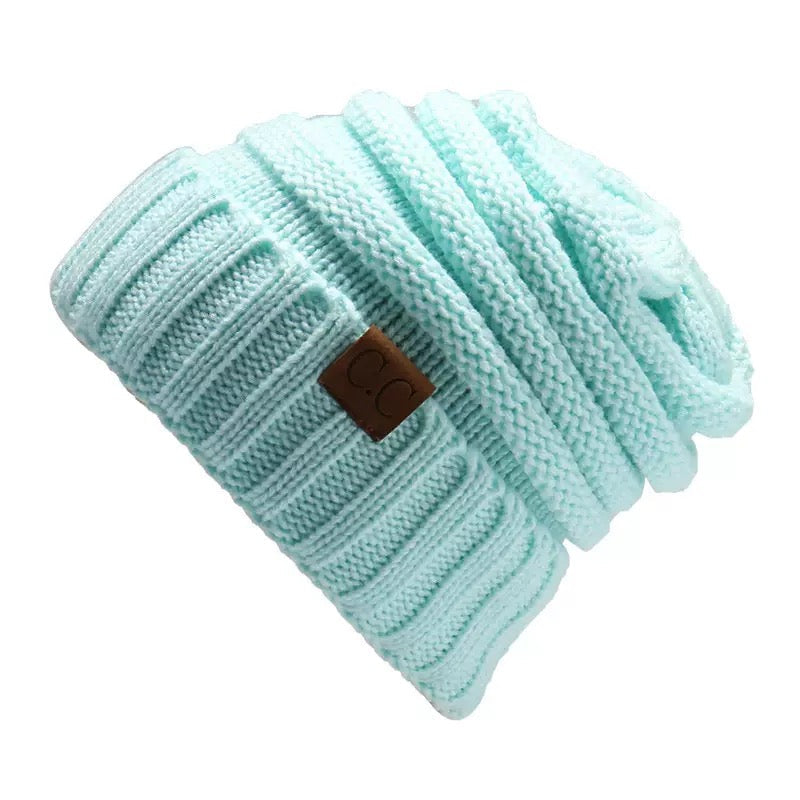 Bonnet Ample Décontracté de Couleur Pure pour Femme, Vêtement Quotidien, Automne-Hiver