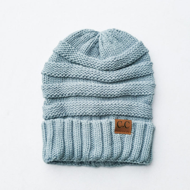 Bonnet Ample Décontracté de Couleur Pure pour Femme, Vêtement Quotidien, Automne-Hiver