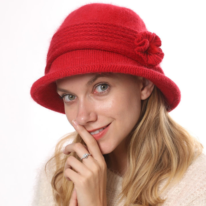 1 Bonnet Ample en Tricot pour Femme, Chaud, Quotidien, Vacances, Couleur Unie, Décontracté, Hiver