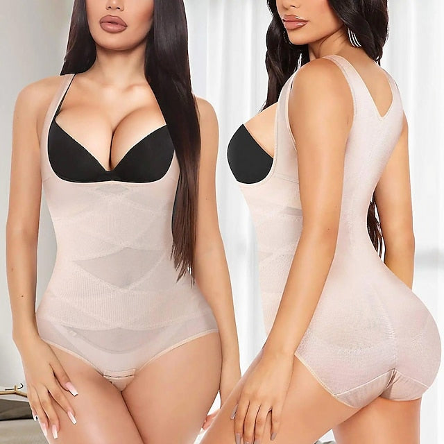 Shapewear pour Femmes en Maille Taille Élastique Sexy Au Quotidien