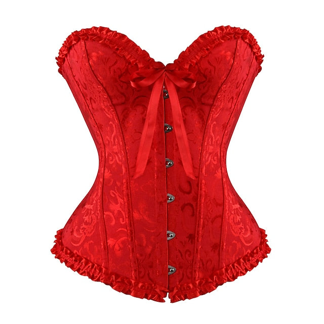 Corsets Bustiers Sexy à Volants Grande Taille pour Femmes®