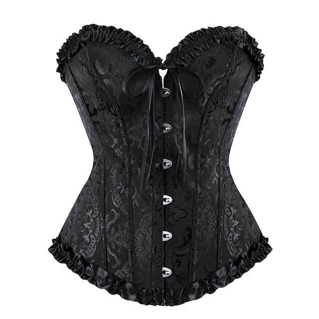 Corsets Bustiers Sexy à Volants Grande Taille pour Femmes®