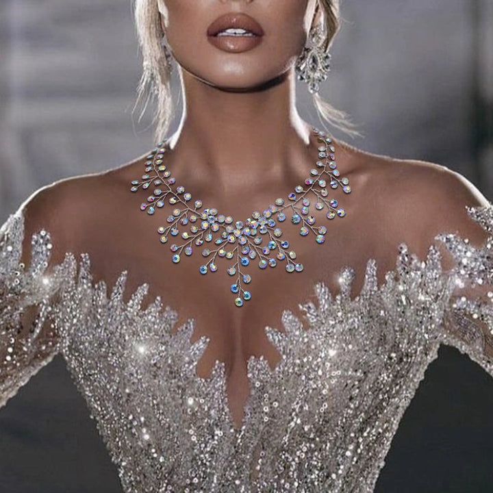 Colliers de Princesse Luxueux en Strass
