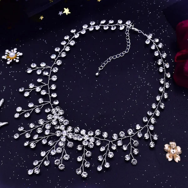Colliers de Princesse Luxueux en Strass
