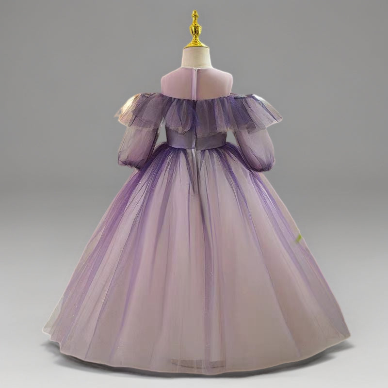 Robe de Soirée A-Line/Princess à Épaules Dénudées pour Demoiselle D'Honneur avec Appliques en Strass