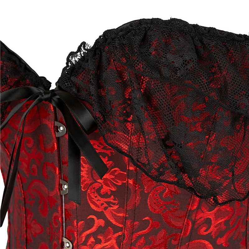 Corset Sexy en Dentelle avec Boucle et Crochet pour Femme - pour Mariage, Fête, Anniversaire