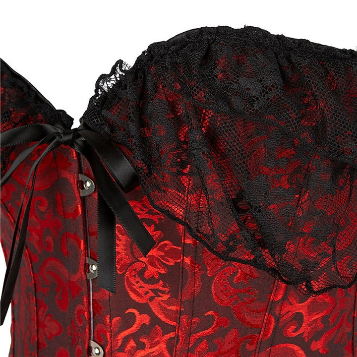 Corset Sexy en Dentelle avec Boucle et Crochet pour Femme - pour Mariage, Fête, Anniversaire