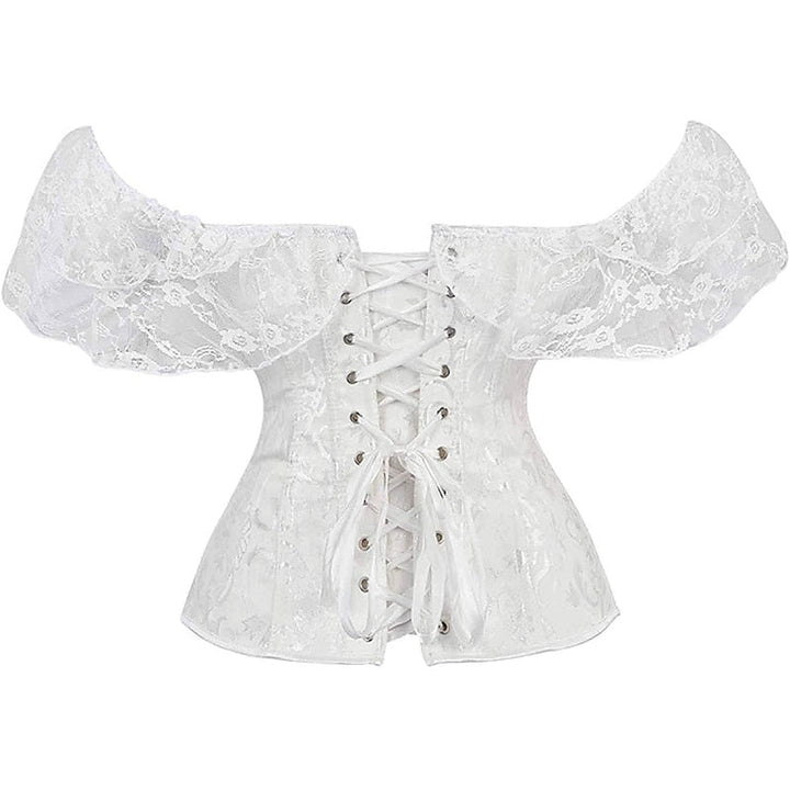 Corset Sexy en Dentelle avec Boucle et Crochet pour Femme - pour Mariage, Fête, Anniversaire