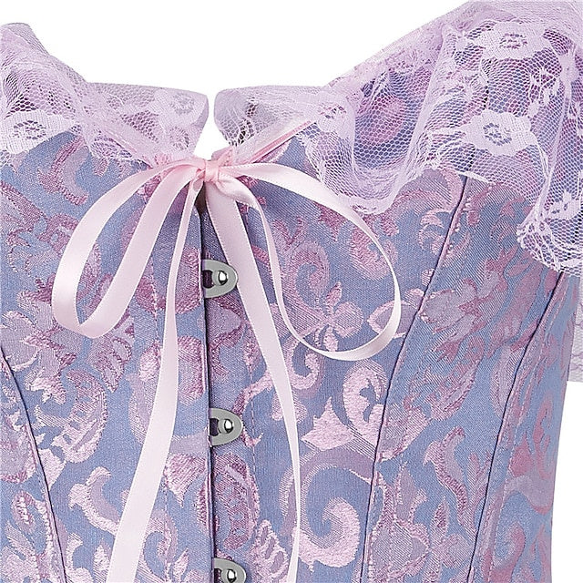 Corset Sexy en Dentelle avec Boucle et Crochet pour Femme - pour Mariage, Fête, Anniversaire