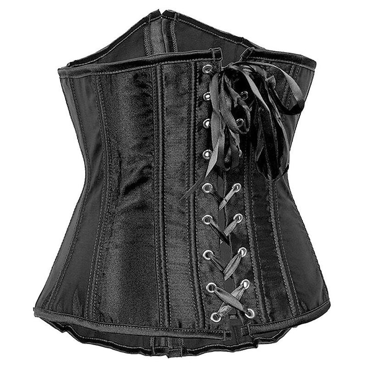 Corsets en Satin Sous la Poitrine pour Femmes pour Fête de Mariage Anniversaire
