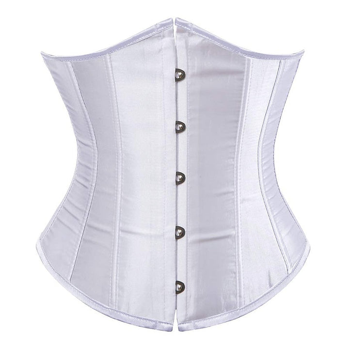 Corsets en Satin Sous la Poitrine pour Femmes pour Fête de Mariage Anniversaire