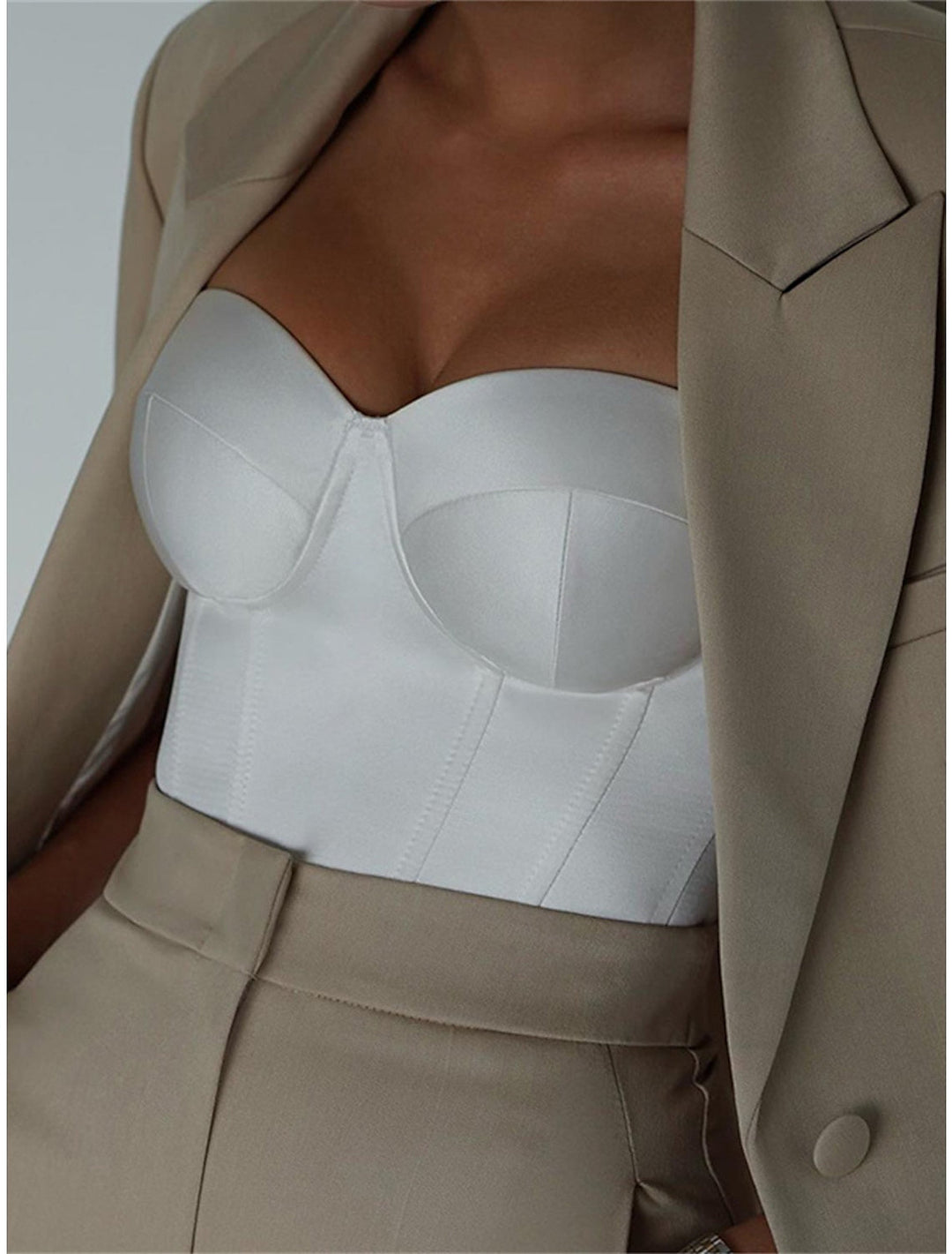 Corsets Sans Manches Pour Femmes, Avec Contrôle Du Ventre, Pour Mariage, Fête Et Anniversaire