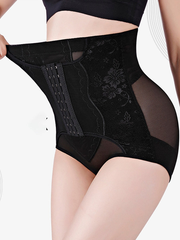 Corset de Sport Sexy pour Femme, Culotte à Fleurs, Contrôle de la Taille, Vêtement Sculptant