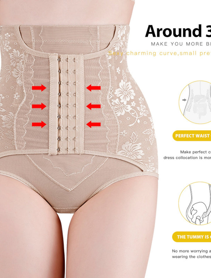 Corset de Sport Sexy pour Femme, Culotte à Fleurs, Contrôle de la Taille, Vêtement Sculptant