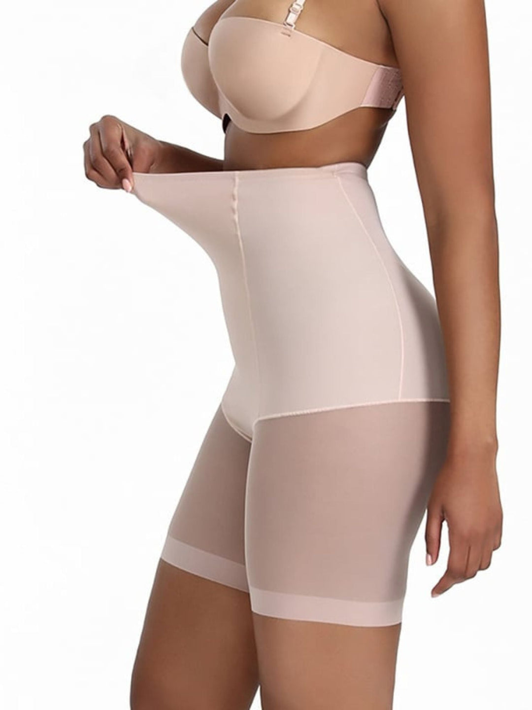 Culotte Gainante Respirante, Élégante, Minimaliste et de Couleur Unie