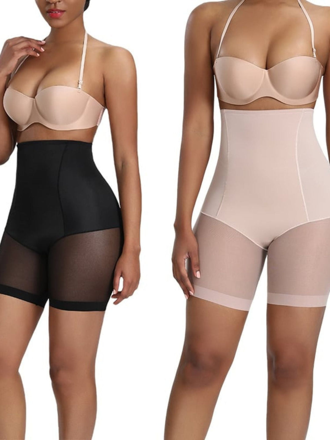 Culotte Gainante Respirante, Élégante, Minimaliste et de Couleur Unie