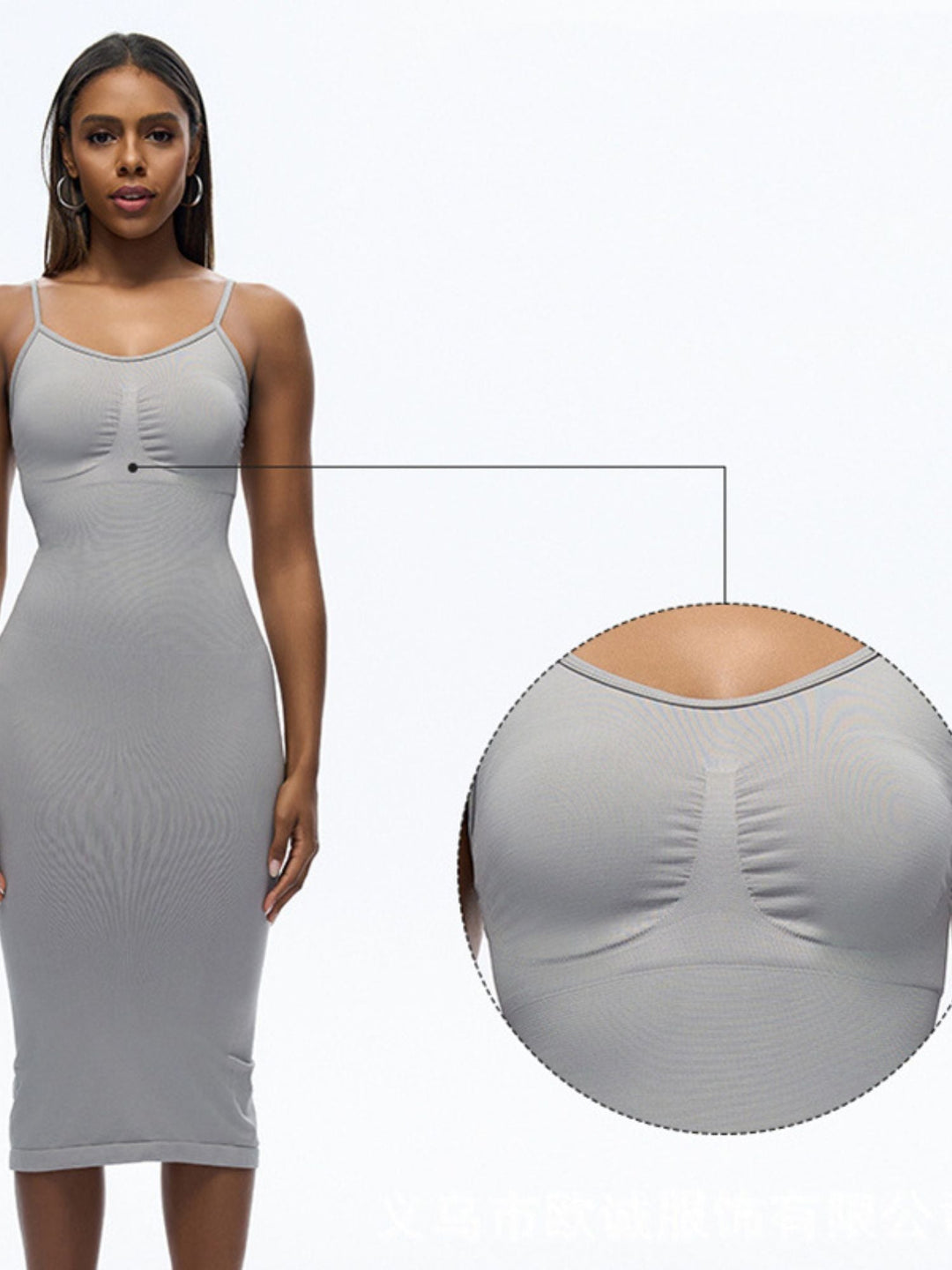 Bustier Long en Polyester Sans Manches pour Femme, Charmant et Classique