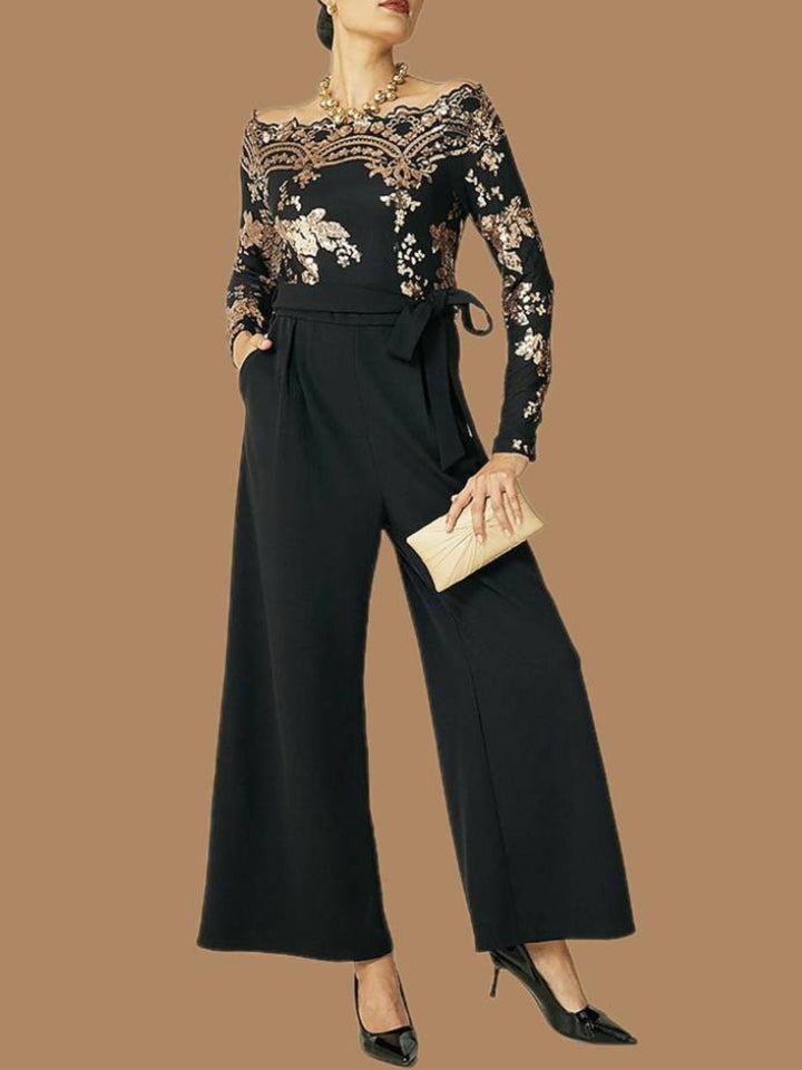 Pochette Élégante à Volants avec Chaîne en Or Satiné et Fermoir en Cristal