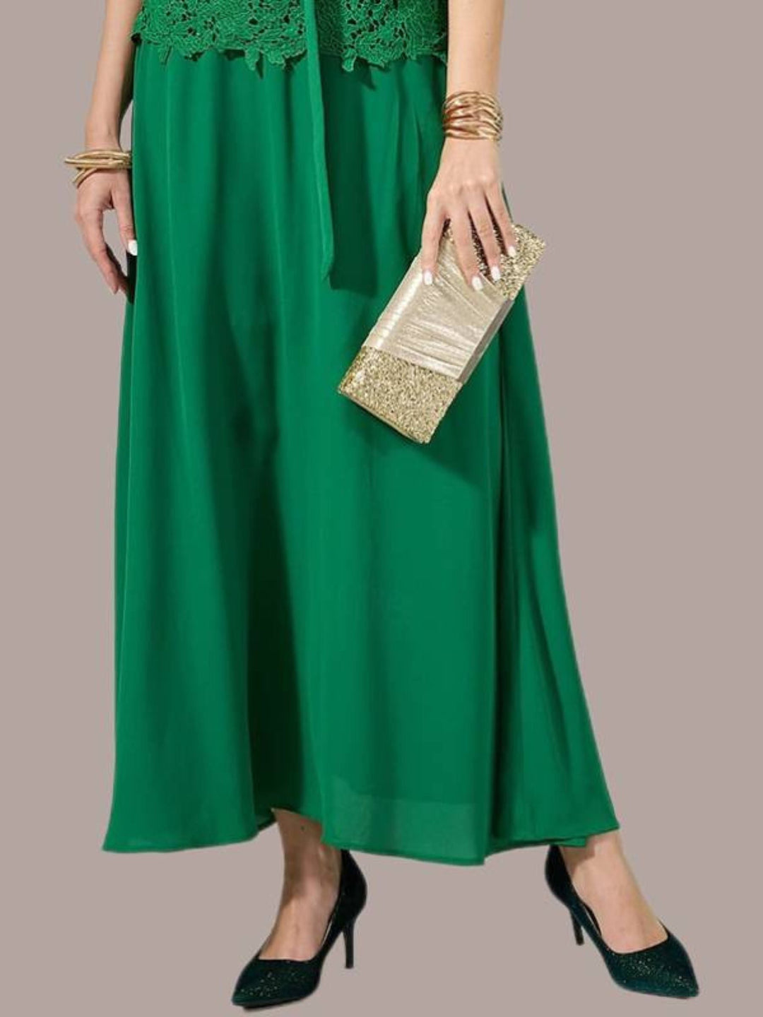 Pochette de Soirée Élégante et Scintillante en Or avec Paillettes