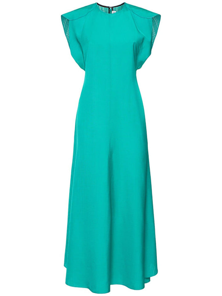 Ligne A/Princesse Scoop Sans Manches Longueur de La Cheville Wedding Guest Robe avec Froufrous