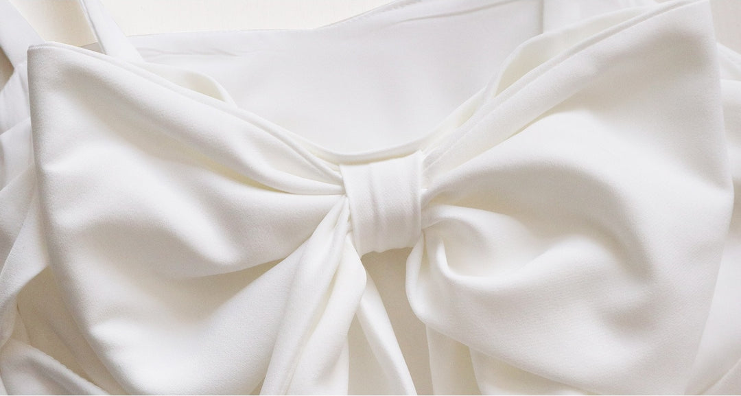 Robe De Mariée Forme A/Princesse, Bretelles Fines, Sans Manches, Longueur au sol, Avec Nœud
