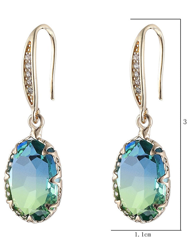 Boucles D'Oreilles Pendantes pour Femmes, Boucles D'Oreilles de Mariage, de Travail, de Luxe Simples Au Quotidien