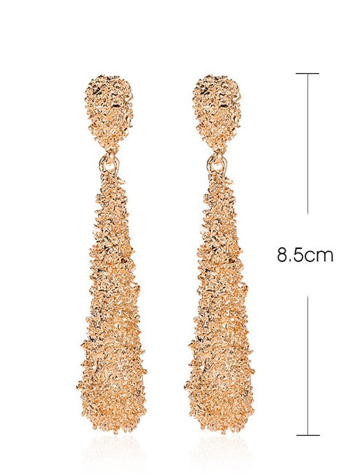 Boucles D'Oreilles Pendantes en Forme de Poire pour Mariage, Travail, Fête Quotidienne pour Femmes