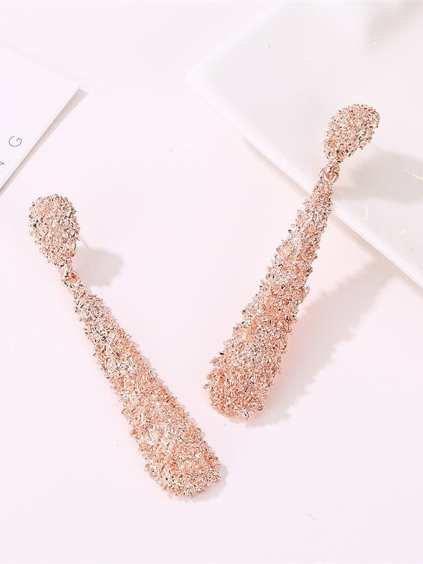 Boucles D'Oreilles Pendantes en Forme de Poire pour Mariage, Travail, Fête Quotidienne pour Femmes