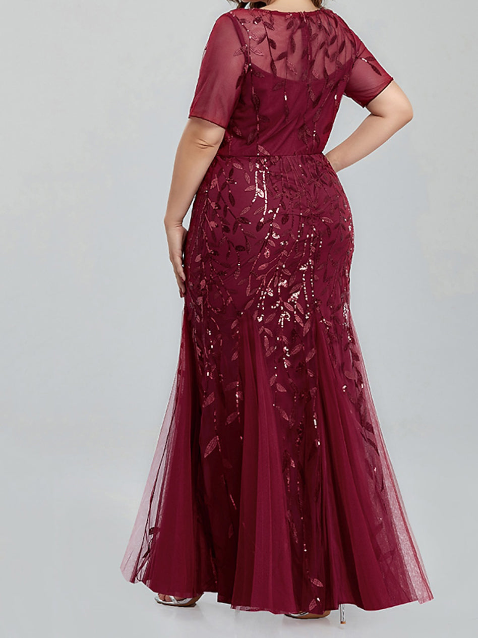 Robes de Mère de la Mariée Trompette/Sirène avec Appliques