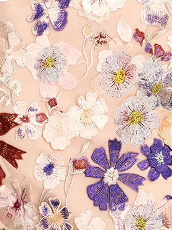 Robe de Mère de la Mariée Fourreau/Colonne Longueur Thé Manches 3/4 avec Dentelle