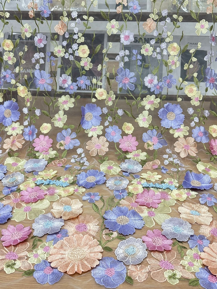 Robe de Soirée Gaine/Colonne Col en V Broderie en Dentelle Sans Manches Longueur de la Cheville Florale