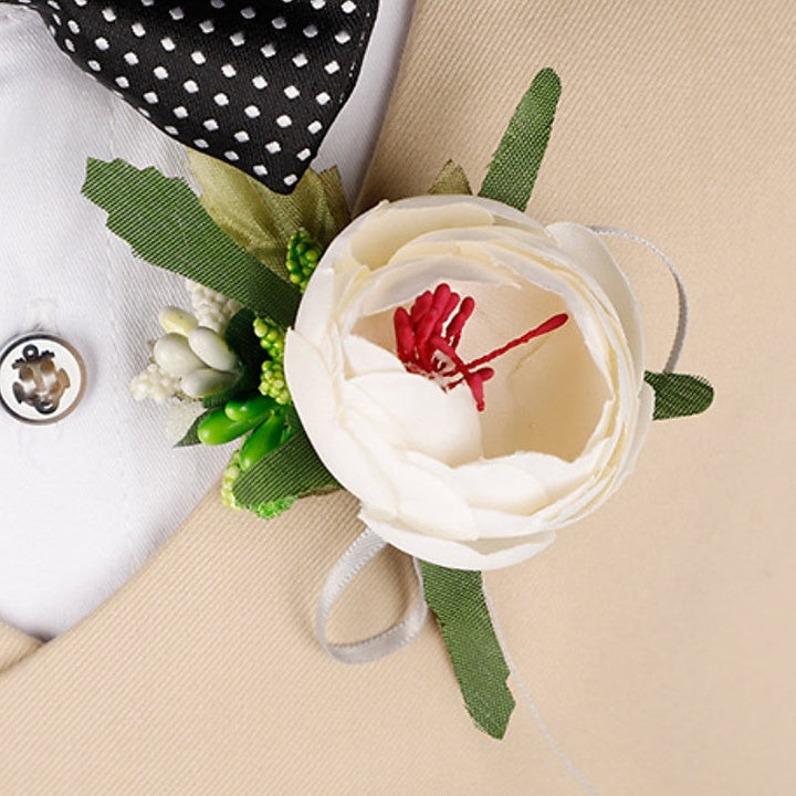 Ensemble Chemise et Pantalon pour Garçon à Manches Longues de 7 à 13 Ans 5 Roots Ensembles de Costumes de Mariage pour Garçon