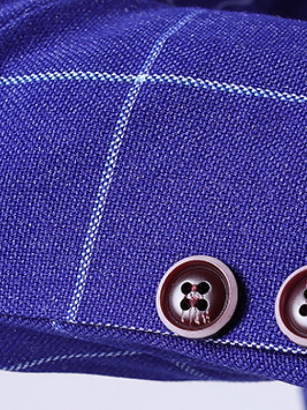 Ensemble de Costume de Mariage 3 Pièces pour Garçon de 3 à 13 Ans avec Blazer, Gilet et Pantalon, Tenue de Soirée Formelle à Manches Longues