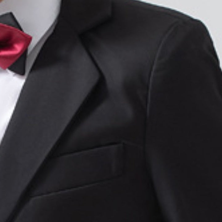 Ensemble de Vêtements pour Garçons, Costume et Blazer, 5 Pièces, Manches Longues, pour Mariage