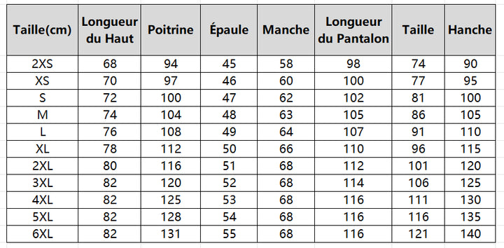 Costume 2 Pièces Simple-Boutonnage Lin et Coton Manches Longues pour Hommes