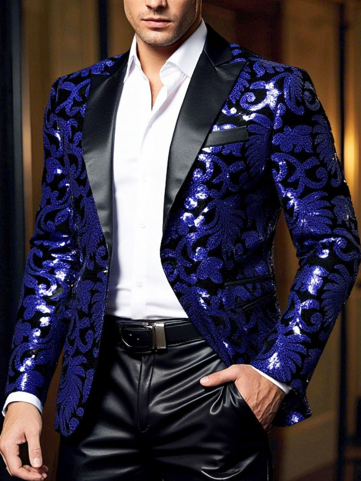 Costumes de Fête à Boutonnage Simple et Coupe Standard pour Hommes