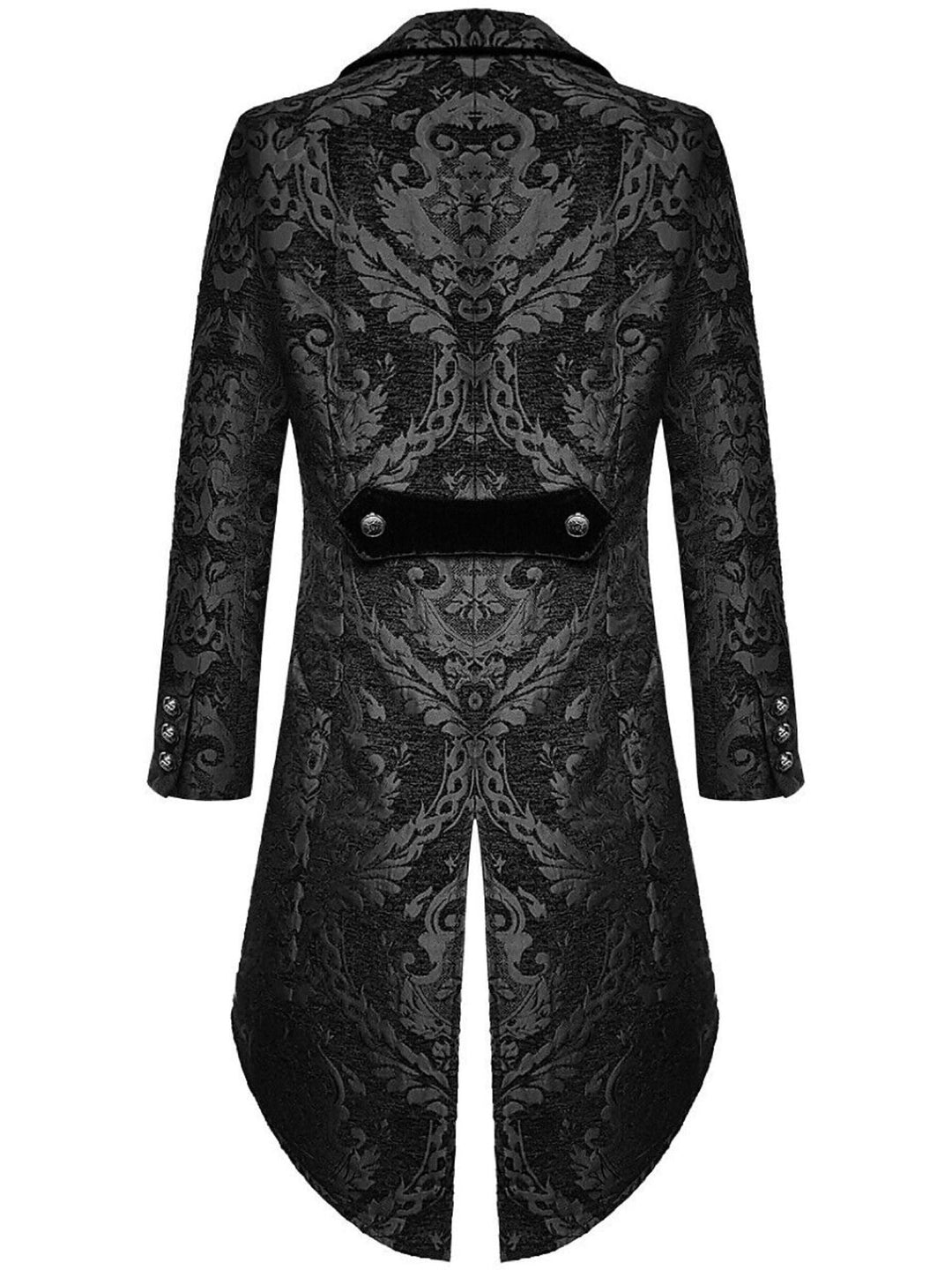 Veste de Costume à Simple Boutonnage à Motif Floral Rétro Exquis pour Homme