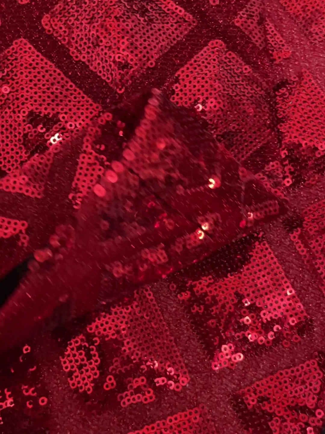 Costume à Simple Boutonnage à Paillettes Rouges pour Homme, Tenue de Soirée Décontractée et Tendance