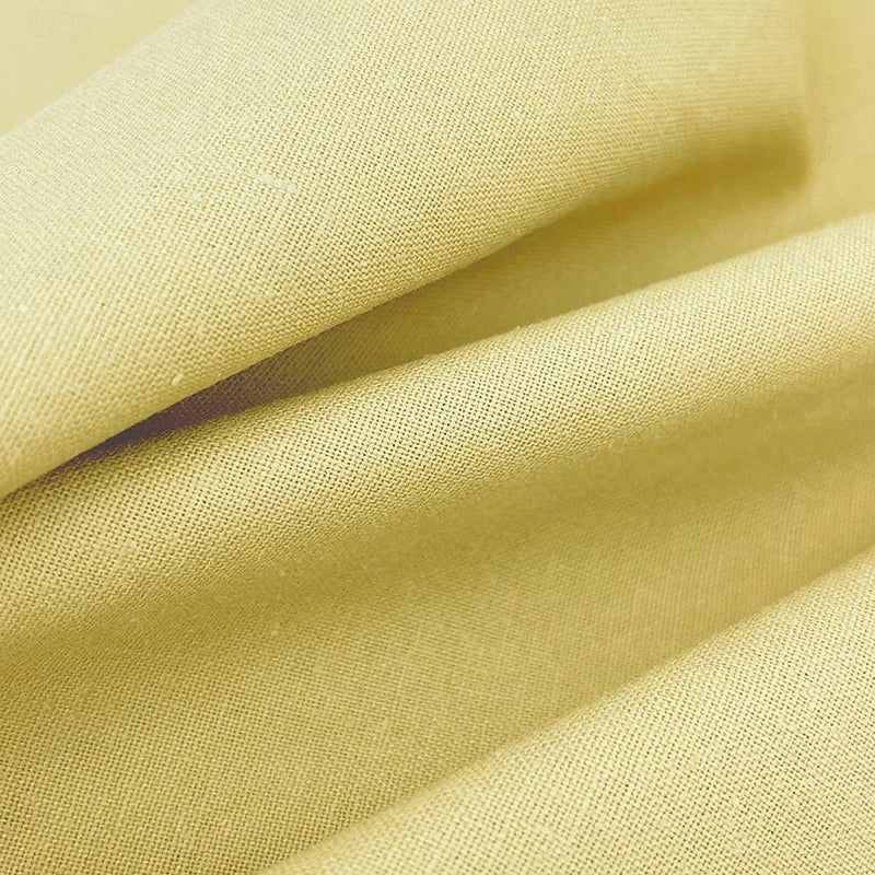 Costume homme 2 pièces jaune clair, droit, 1 bouton, coupe standard, pour mariage/plage/affaires