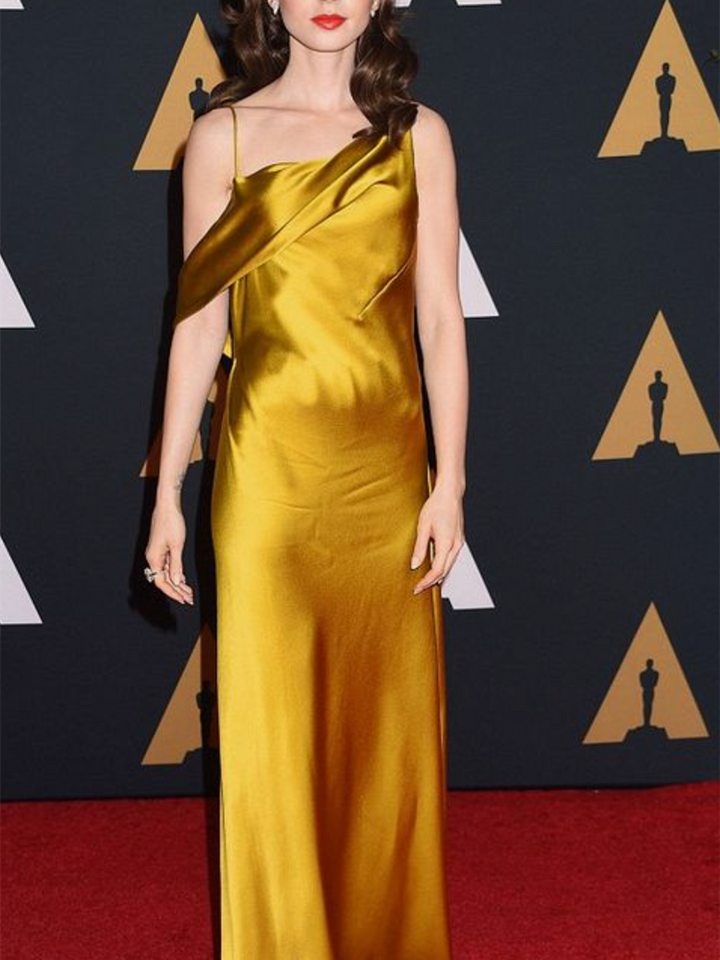 Robe de Soirée Fourreau/Colonne Sans Manches, Longueur Au Sol, avec Dos Ouvert