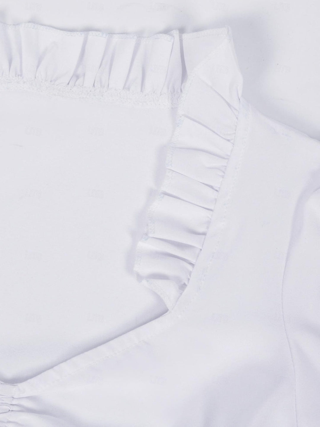 Robe Vintage Trapèze/Princesse à Col Bijou et Manches Mi-Longues avec Nœud