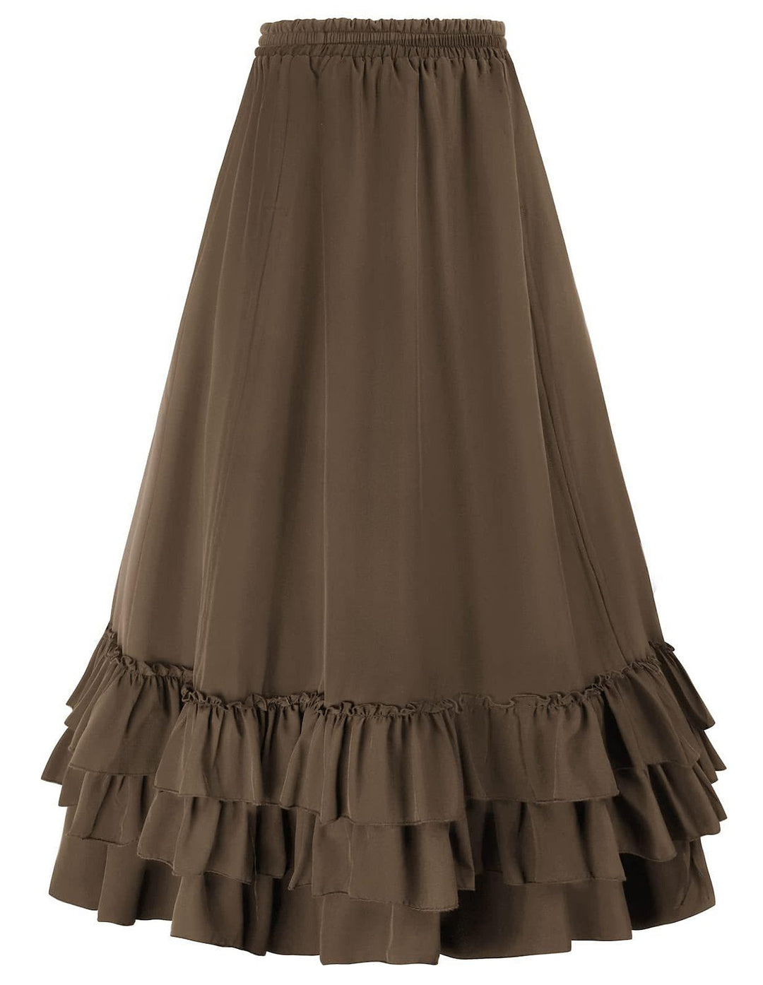 Jupes Décontractées Vintage Punk à Volants