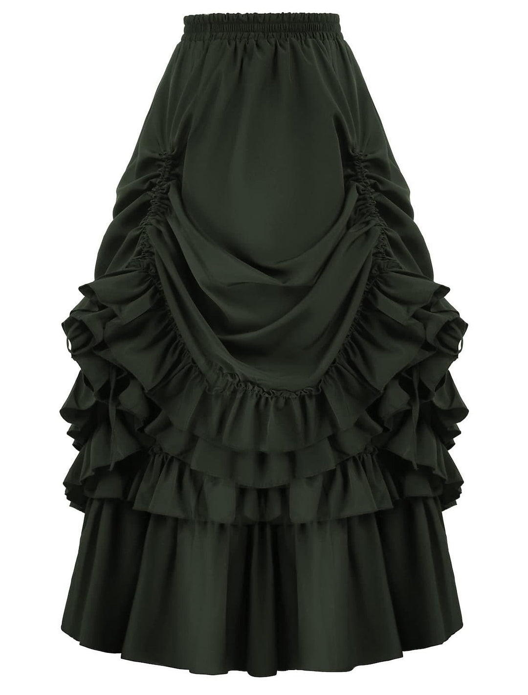 Jupes Décontractées Vintage Punk à Volants