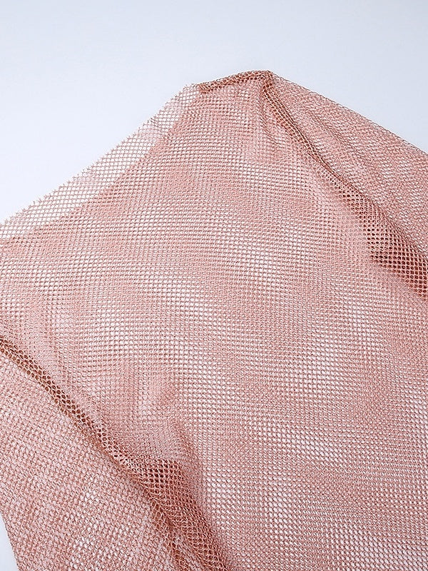 Robe Trapèze/Princesse à Col Bijou et Manches Longues, Courte/Mini, Vintage