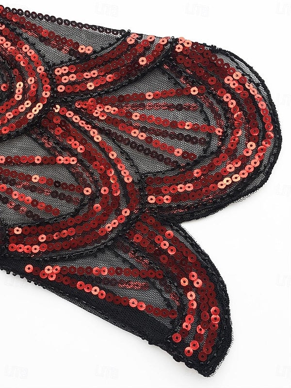 Châles de Manteau Des Années 1920, Châle de Fête Vintage à Paillettes pour Femmes