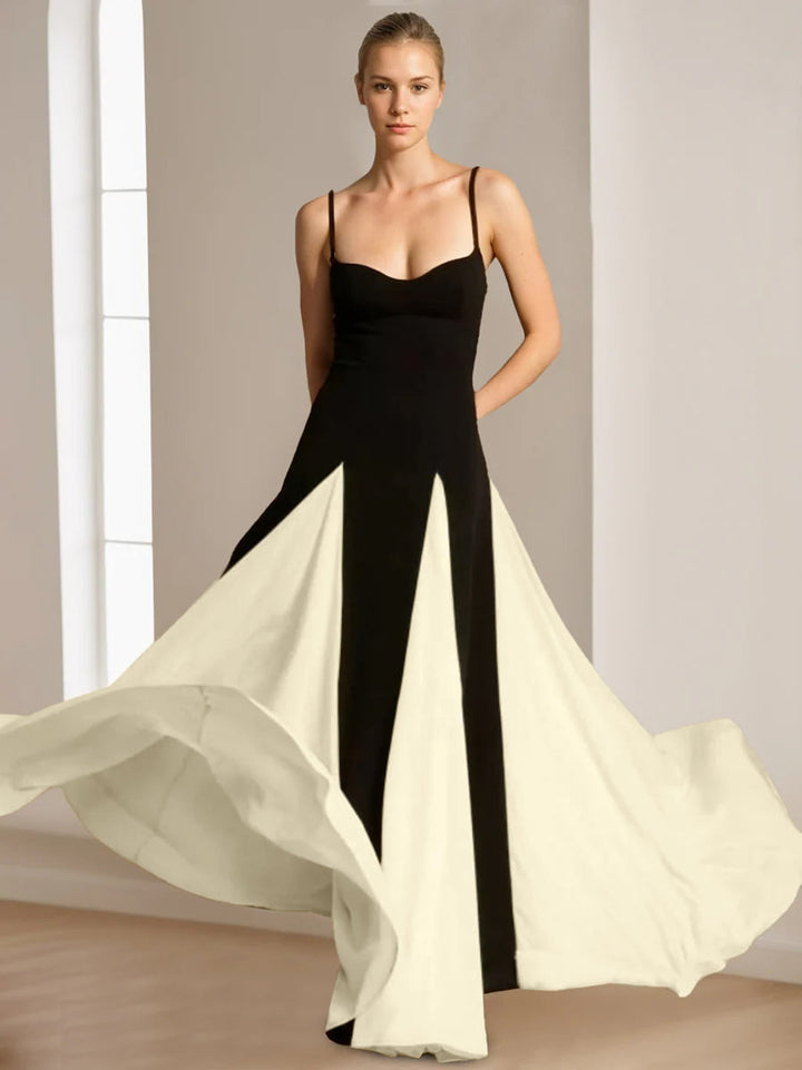 Ligne A/Princesse Bretelles Spaghetti Sans Manches Dos Nu Élégant Robes de Bal