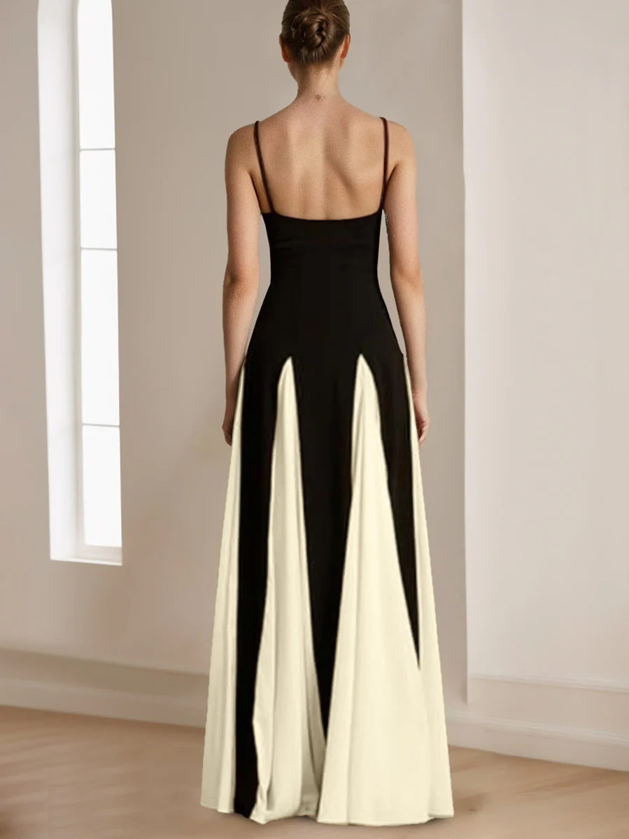 Ligne A/Princesse Bretelles Spaghetti Sans Manches Dos Nu Élégant Robes de Bal